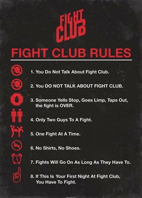 Fight Club rules